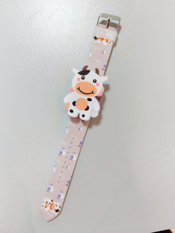 ELEGANT WRIST WATCH FOR KIDS COW