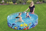 Bestway Sea Swimming Pool Without Air 6 feet * 15 inches- 55030