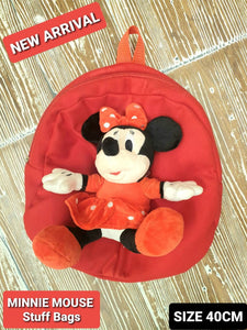 Minnie Mouse Stuff Bag Red