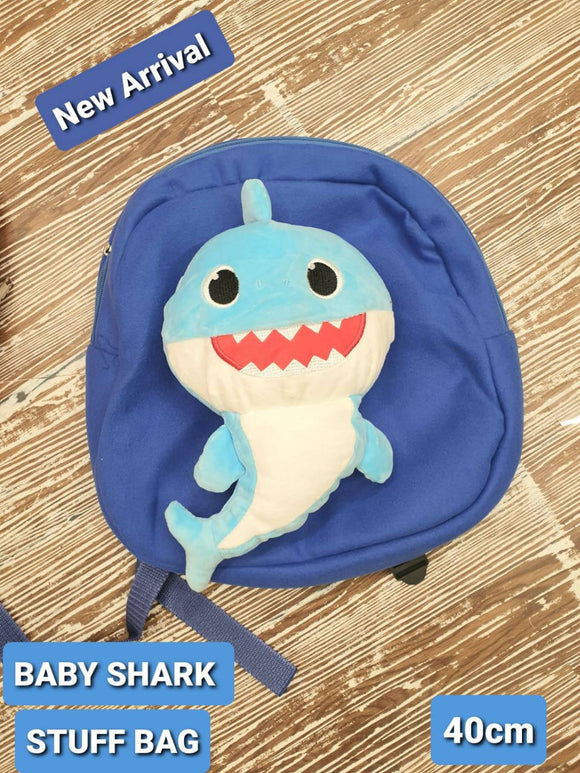 Baby Shark Stuff Bag Blue