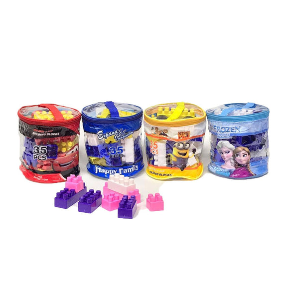 Non Toxic Building Blocks 35 Pcs